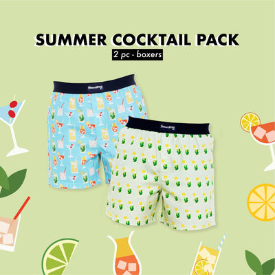 SUMMER COCKTAIL PACK - (Pack of 2 pc Boxers)
