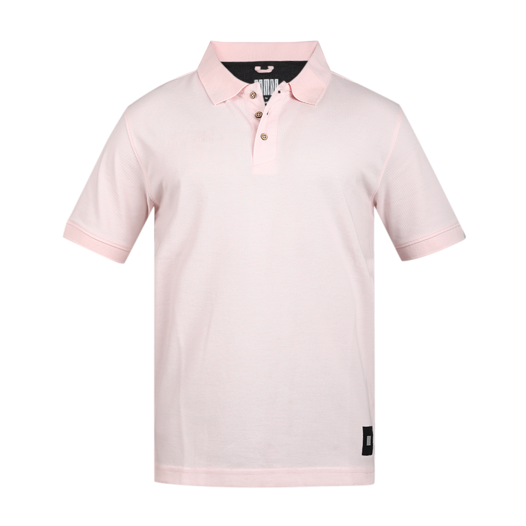 Men's-ARMOR-Polo T-shirt-Cadillac Pink