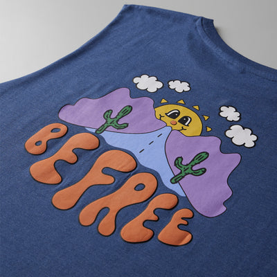Be Free Mens Sleeveless T-Shirt
