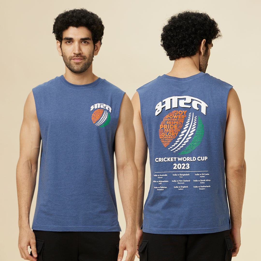 Jeetega India Sleeveless T-Shirt Men's