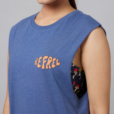Be Free Women Sleeveless T-Shirt