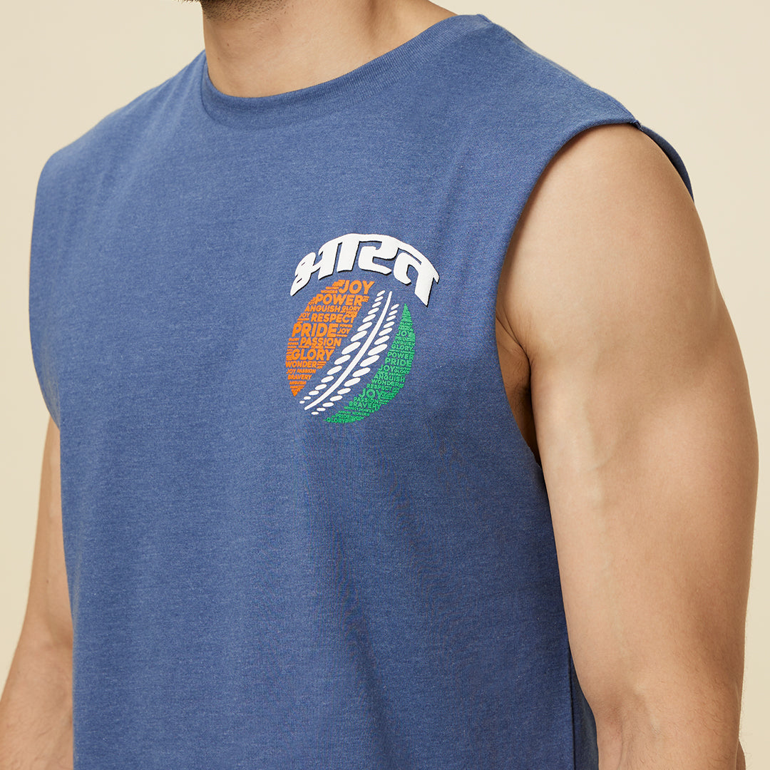 Jeetega India Sleeveless T-Shirt Men's