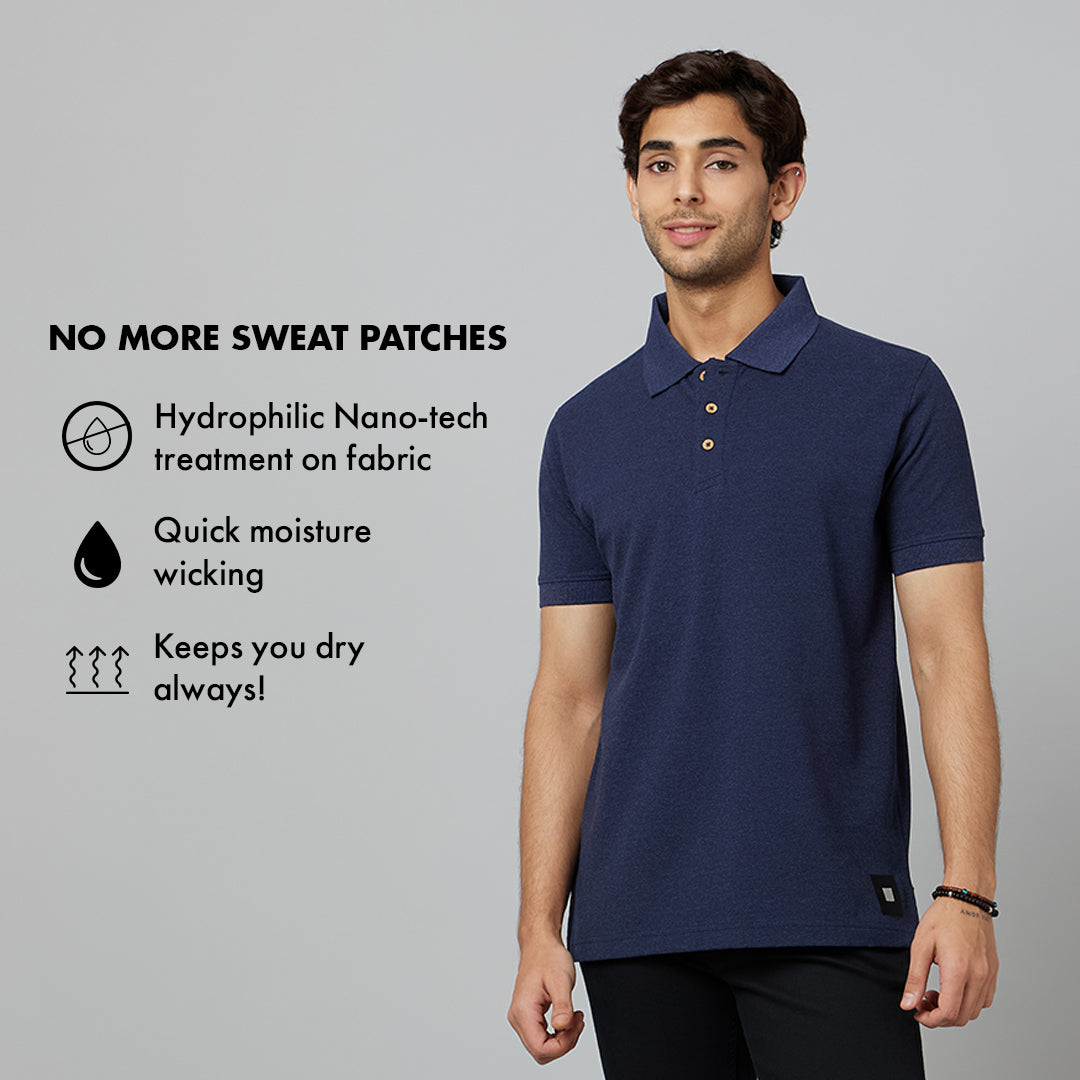 Men's ARMOR Polo 3 PC Pack Navy-Black-Charcoal