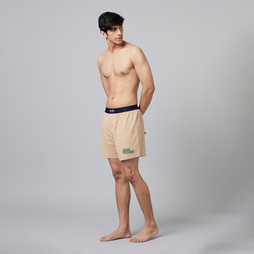 Stay Groovy Mens Boxer