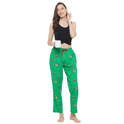Go Play Elves (Green) Women X'Mas Pajama