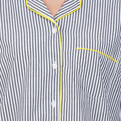 Women's Striped Sleepshirt