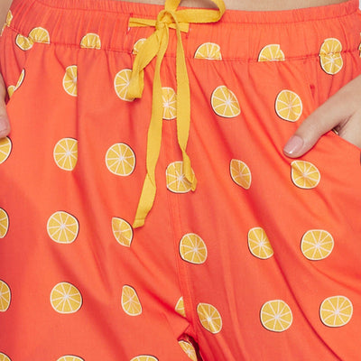 Get-Squeezin-Orange-Women's Pyjama
