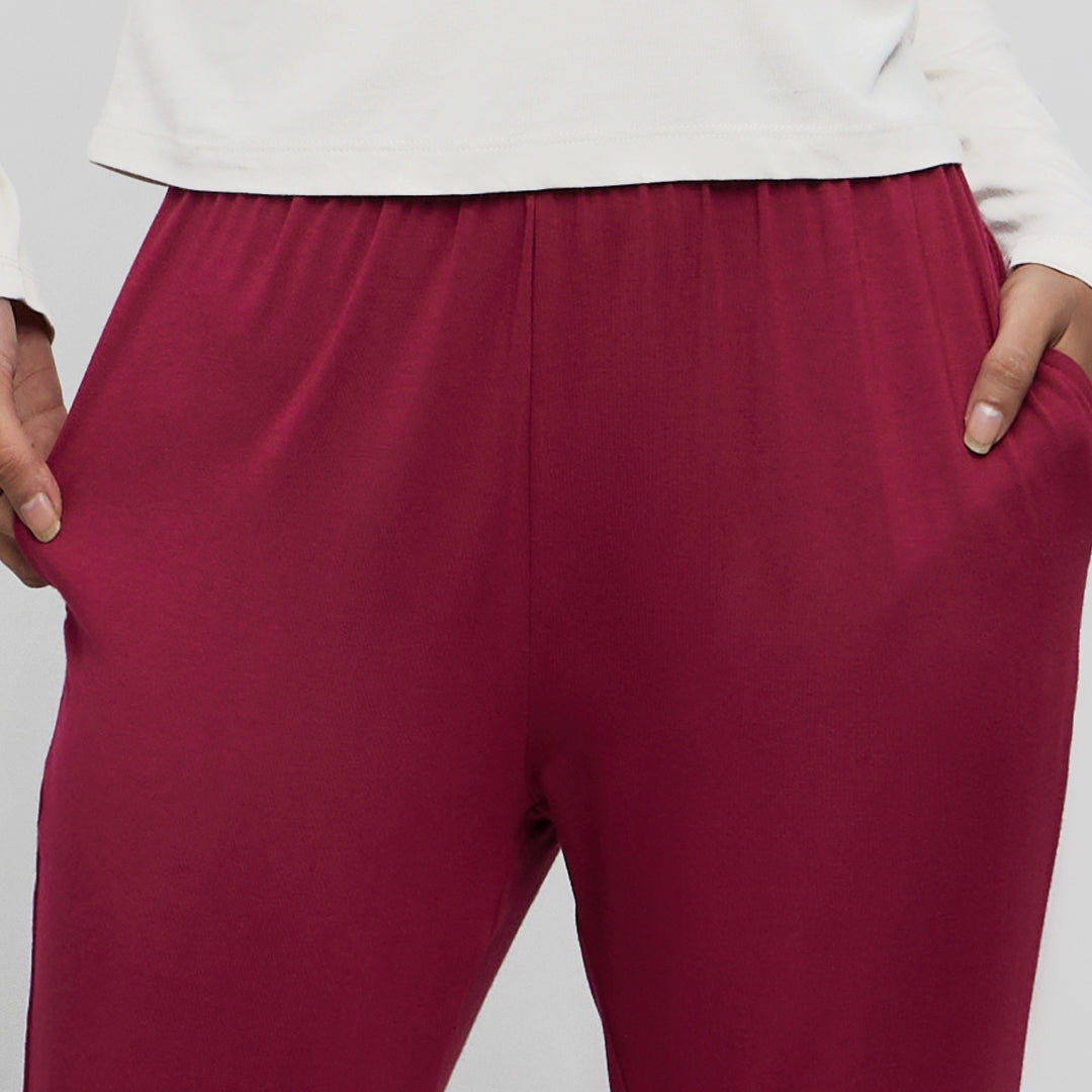 Women's TENCEL™ Modal Pyjama Brick Red