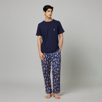 Mens-Shrooms-Pyjama-Set