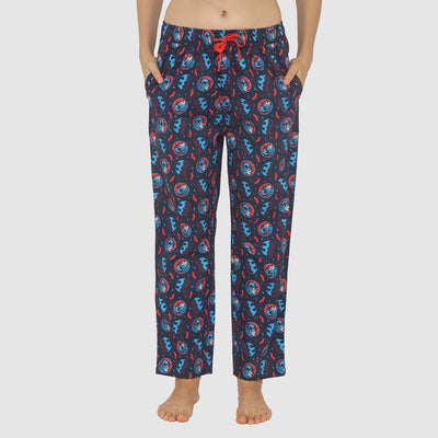 Batman™️ Laughing Bat-Women's Pyjama-Navy