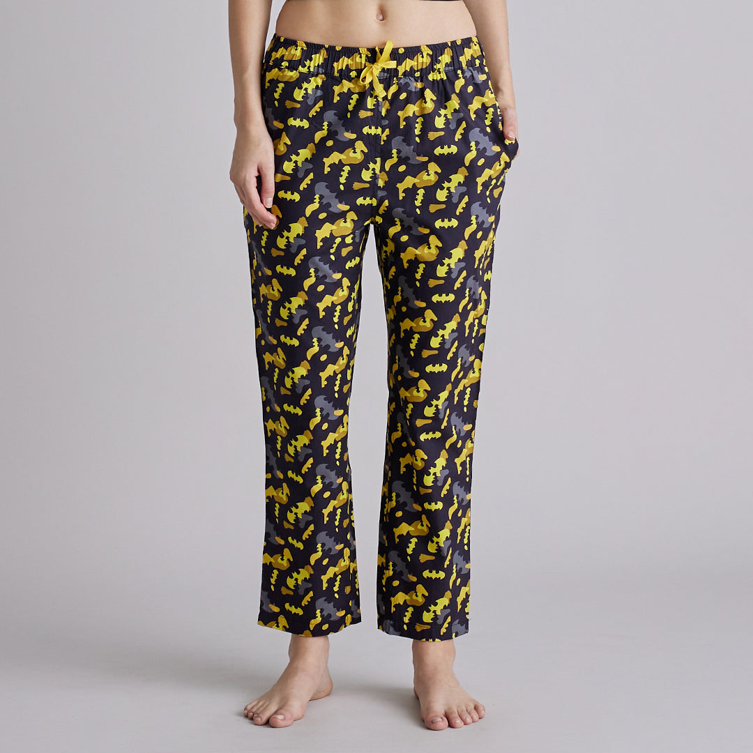 Batman™️ CAMO Yellow-Women's Pyjama