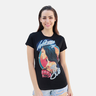 WOMEN'S-WW84-WELCOME TO THE 80'S-T-SHIRT